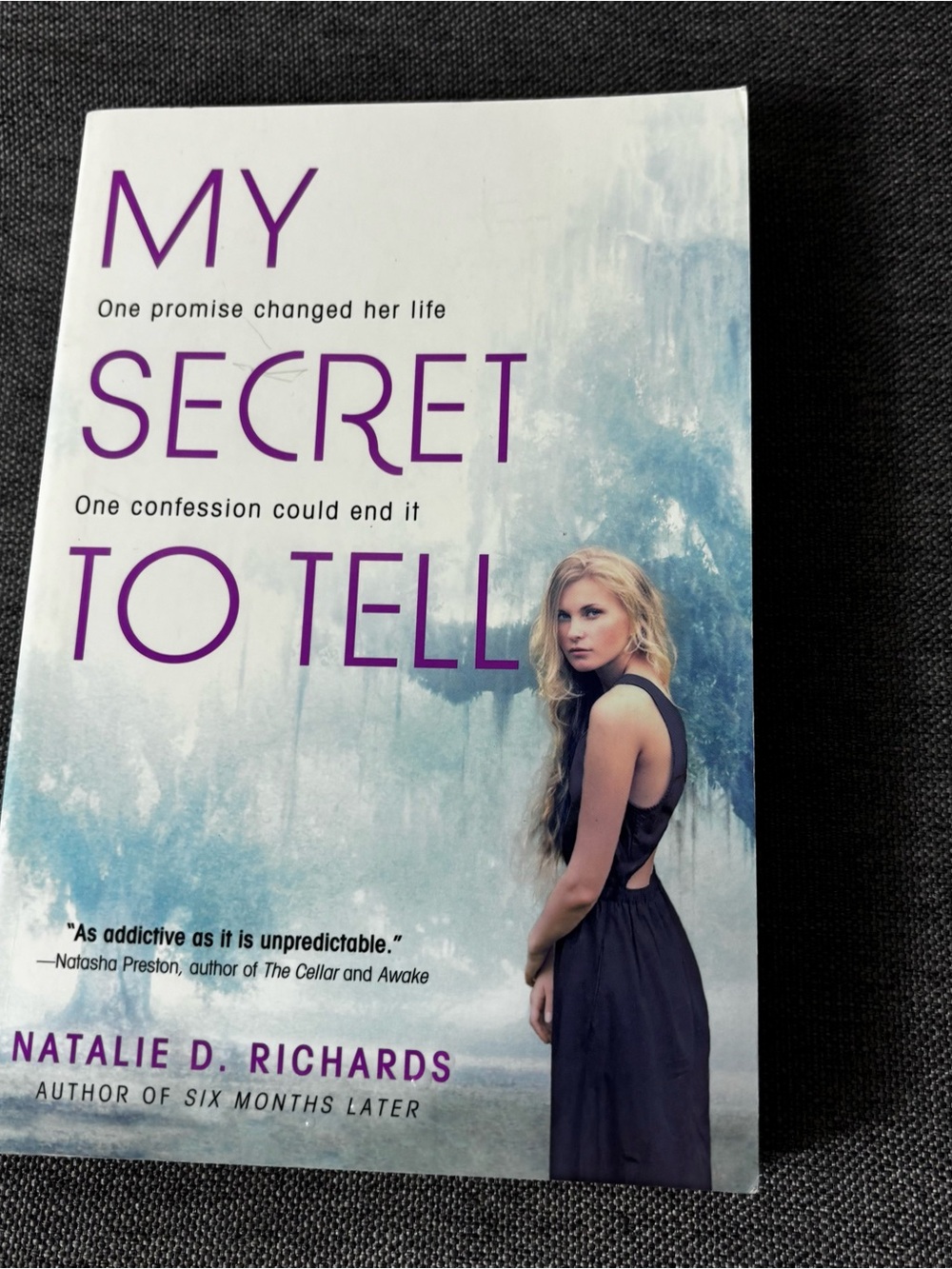 My Secret to Tell by Natalie D. Richards - YA Paperback